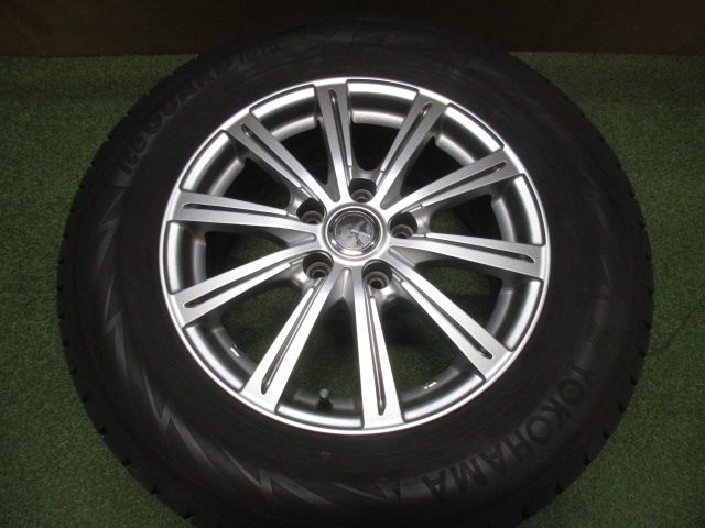 中古】 送料込み ミルアス 215/65R16 スタッドレスタイヤ4本SET E51