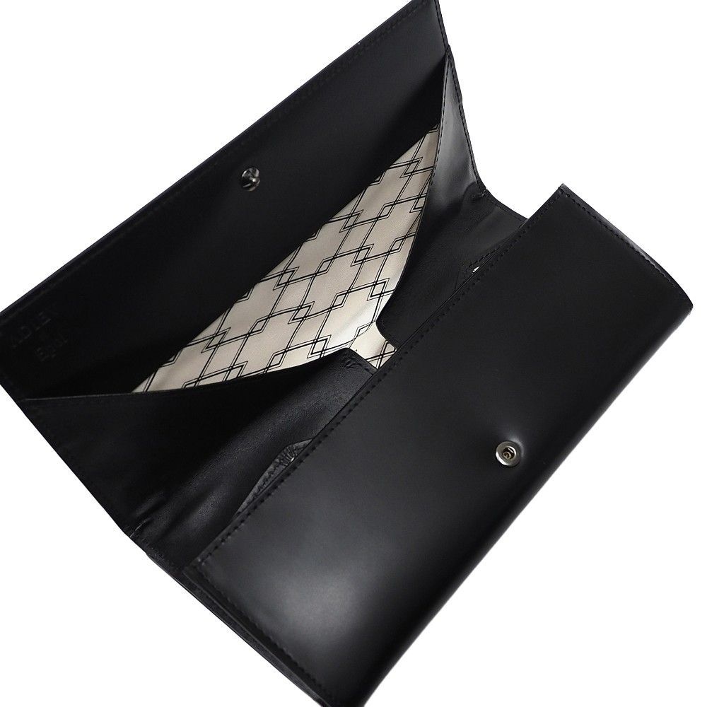 未使用品 ADIEV × Epoi レザーウォレット 長財布 ブラック エポイ