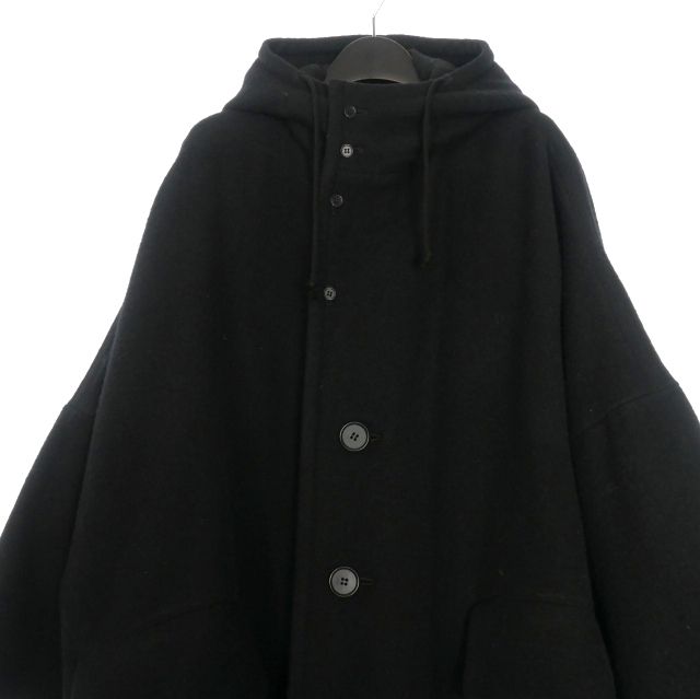 ヨウジヤマモト YOHJI YAMAMOTO REGULATION 13AW フーデッド ウール