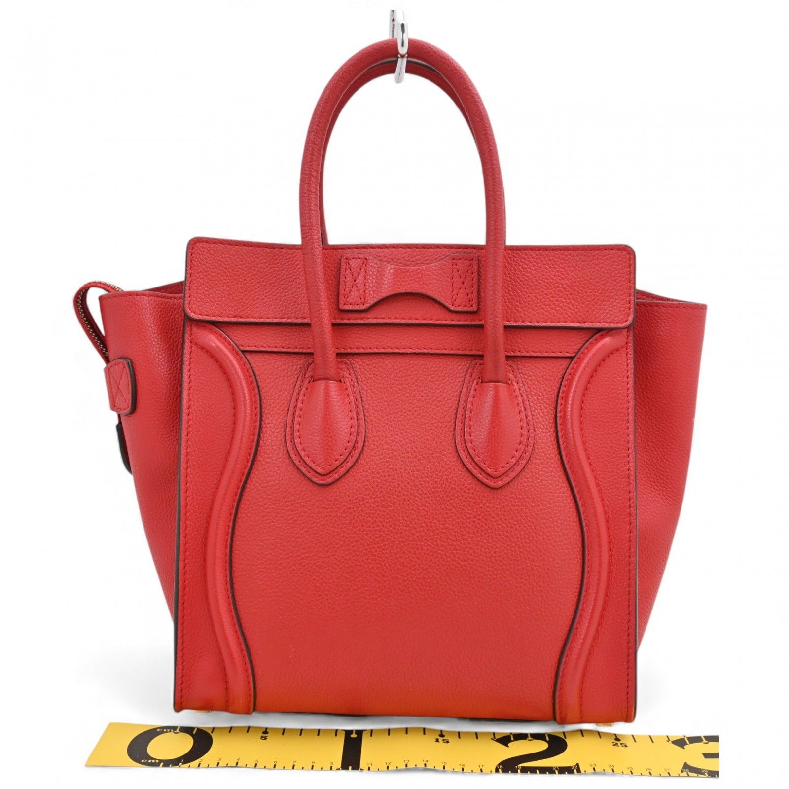 セリーヌ ラゲージ マイクロショッパー ハンドバッグ Aランク ce9954bb