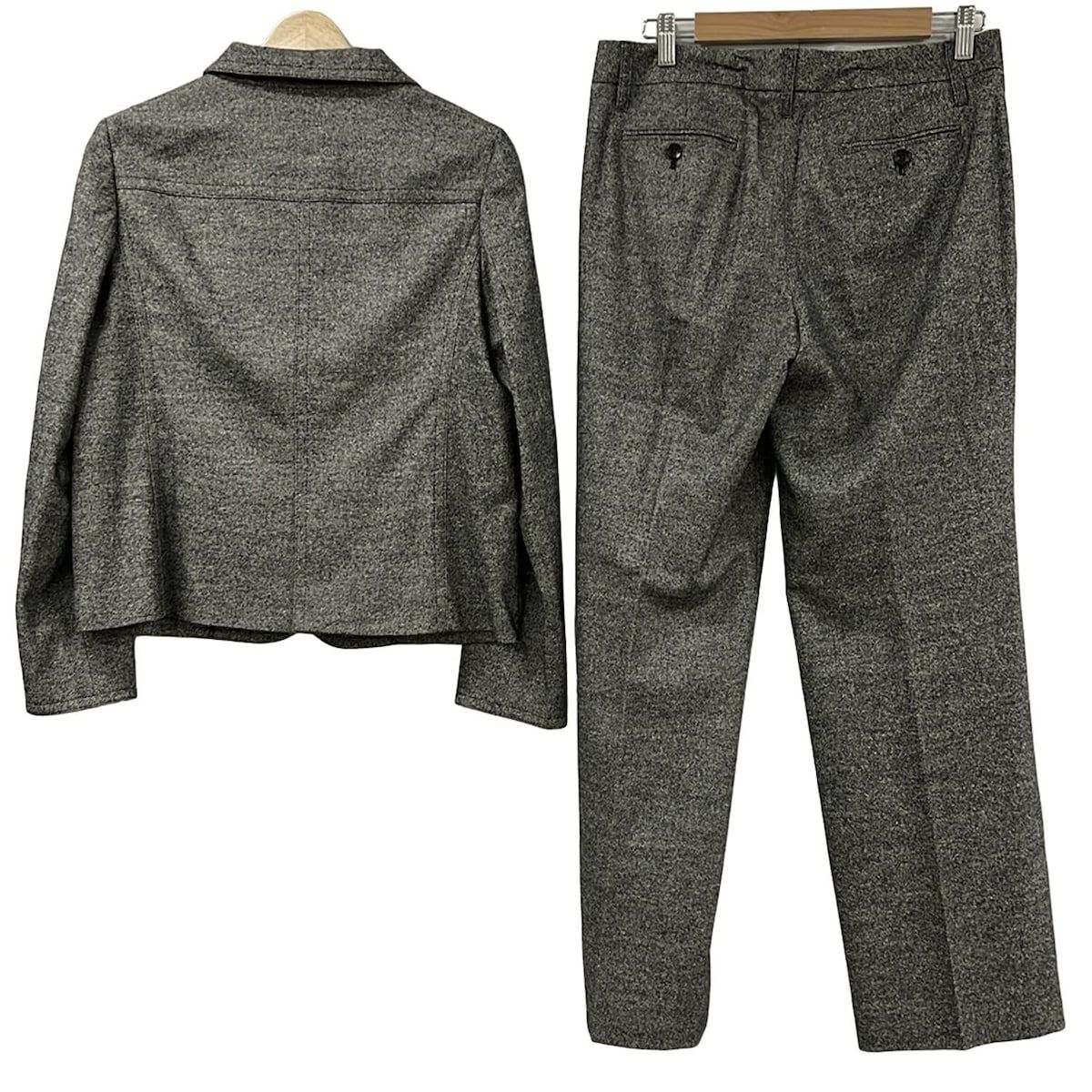 YOSHIE INABA ヨシエイナバ レディースパンツセットアップ レディース - 黒×白