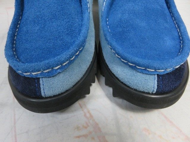  箱有 Double foot wear ﾀﾞﾌﾞﾙﾌｯﾄｳｪｱ ﾌﾞｰﾂ ﾜﾗﾋﾞｰ TM 81-AJ 709-12 ﾌﾞﾙｰ系 25.5 cm その他 ブーツ 革靴