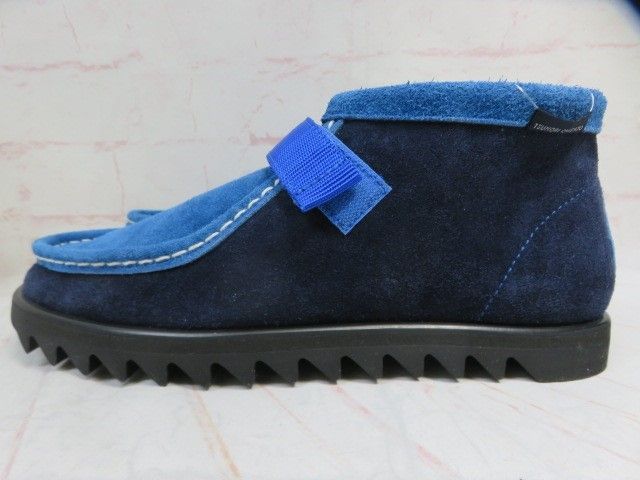 箱有 Double foot wear ﾀﾞﾌﾞﾙﾌｯﾄｳｪｱ ﾌﾞｰﾂ ﾜﾗﾋﾞｰ TM 81-AJ 709-12 ﾌﾞﾙｰ系 25.5 cm