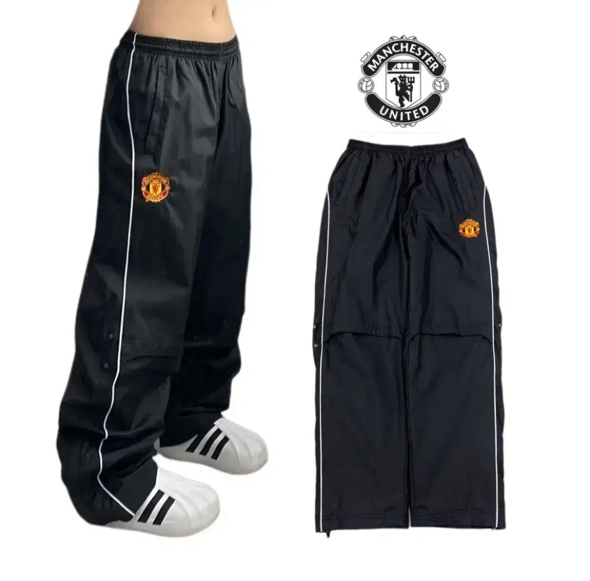 マンチェスターユナイテッド マンチェスターユナイテッドFC スクール ウィンドブレーカー トラックパンツ