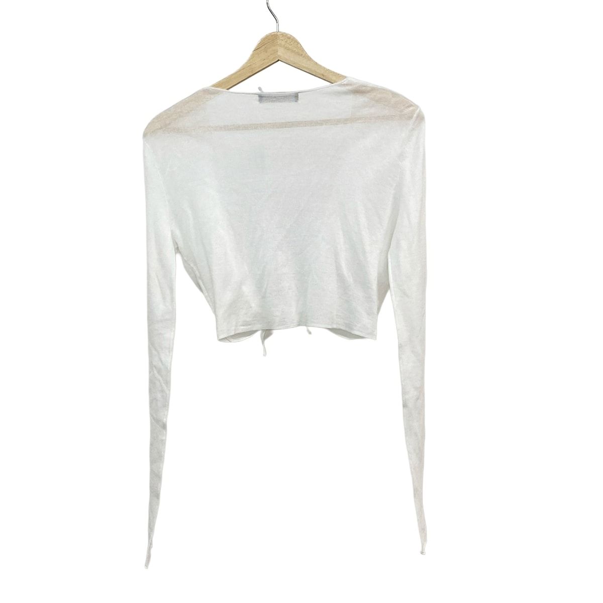 FOXEY(フォクシー) ボレロ サイズ38 M レディース美品 - 28575 白 長袖