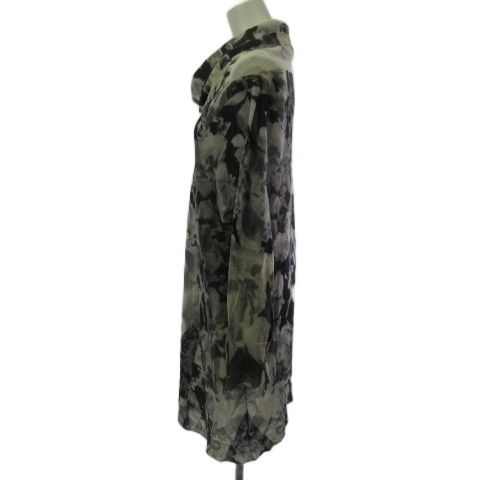 ドリスヴァンノッテン DRIES VAN NOTEN ニットワンピース ロング 長袖オフタートルネック グレー