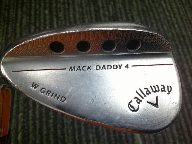 レフティーウェッジ キャロウェイ MACK DADDY 4 クロム 56 W-12 Dynamic G S 200 7585 博多