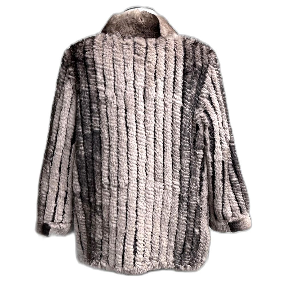 DELICE SPORTS デリス スポーツ 東京スタイル 毛皮 レッキスラビット リバーシブル ラビットファーxレッキス ブラウン レディース 181745