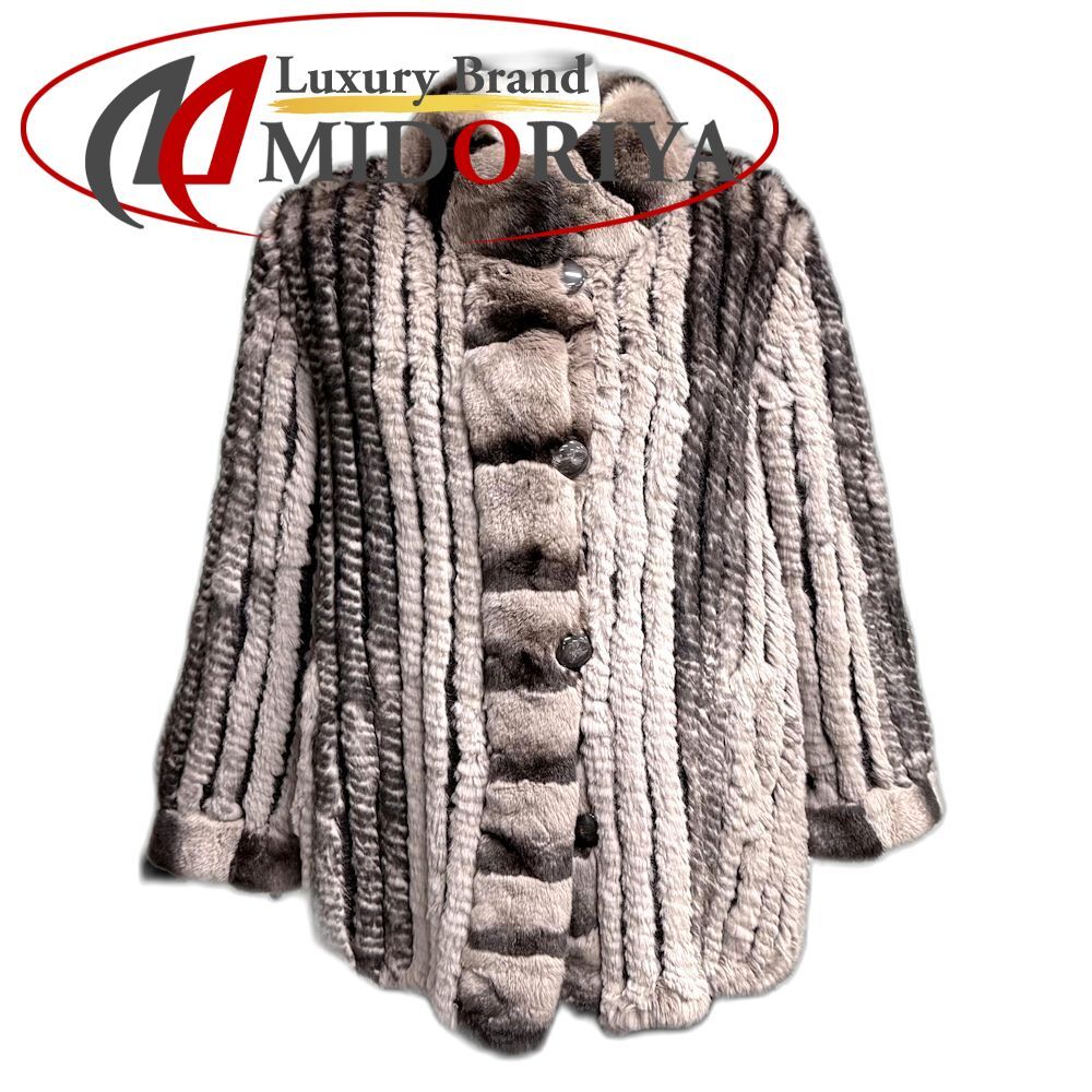 DELICE SPORTS デリス スポーツ 東京スタイル 毛皮 レッキスラビット リバーシブル ラビットファーxレッキス ブラウン レディース 181745