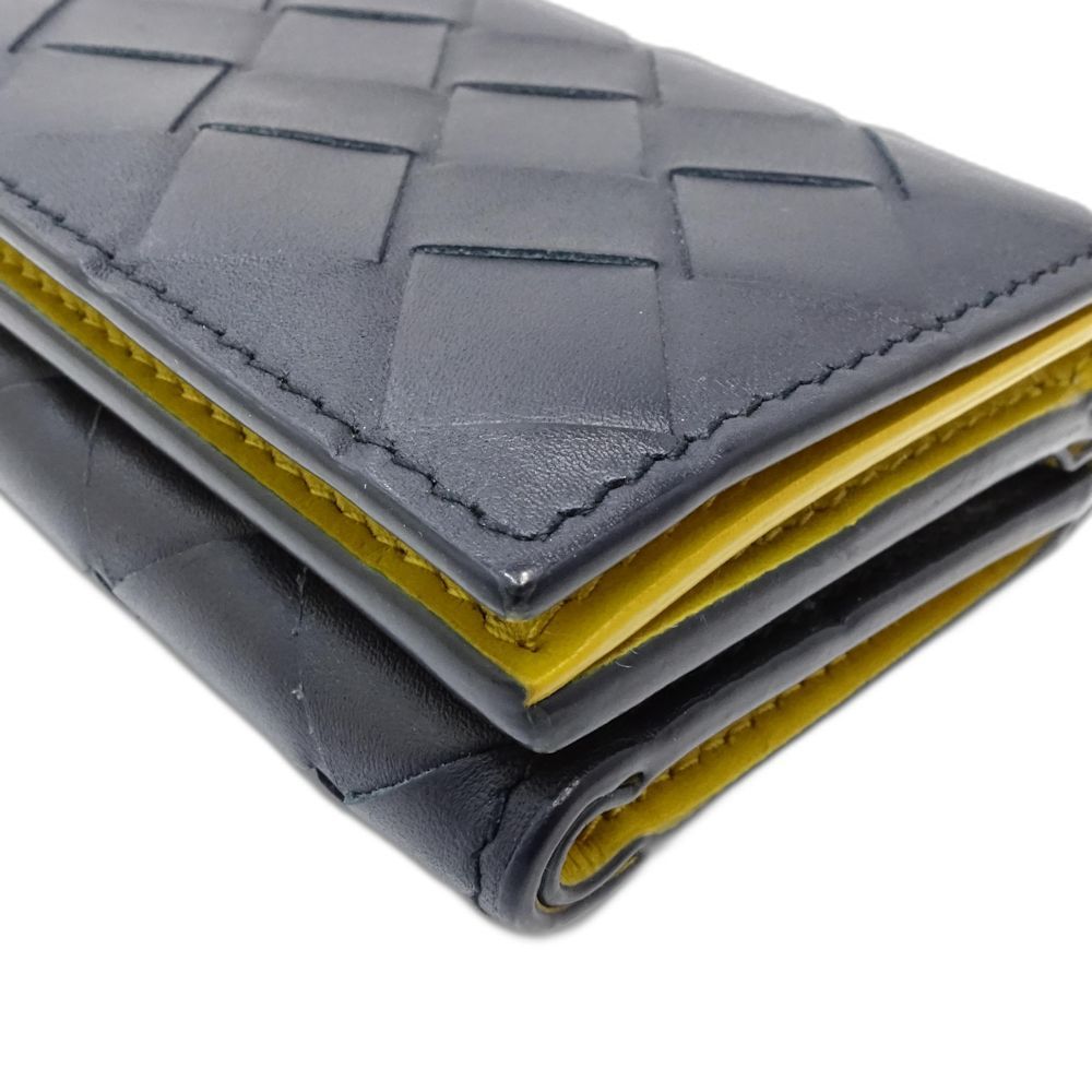中古】BOTTEGAVENETA ボッテガヴェネタ 三つ折り財布 イントレチャート