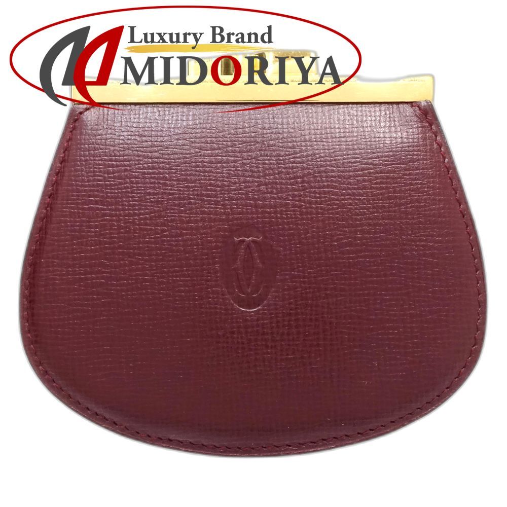 中古】CARTIER カルティエ コインケース がま口 マストライン 小銭入れ