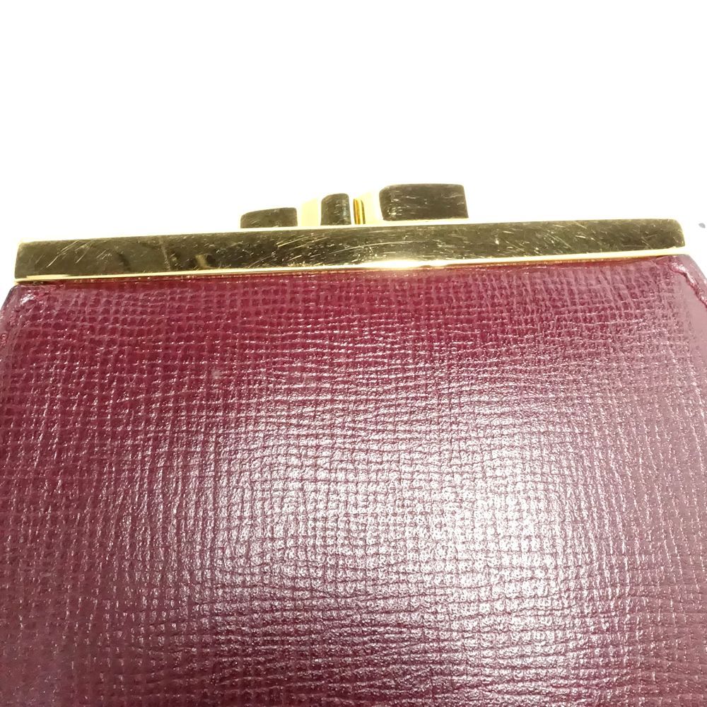 中古】CARTIER カルティエ コインケース がま口 マストライン 小銭入れ