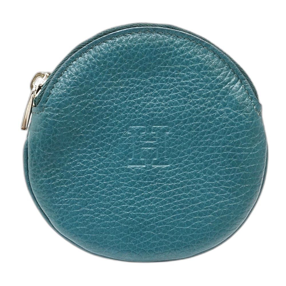  HIROFU ヒロフ コインケース 小銭入れ レザー グリーン レディース 181766 コインケース 小銭入れ 小物