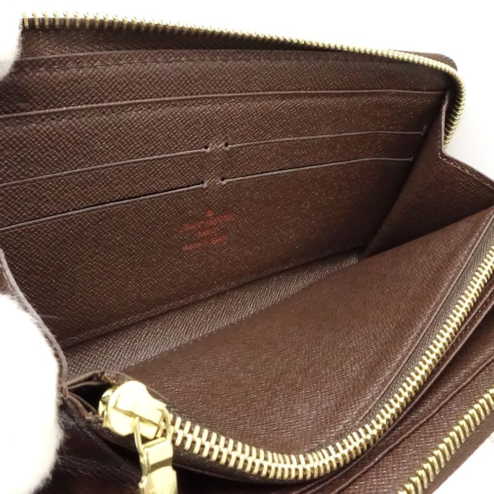 中古】LOUIS VUITTON ルイヴィトン ダミエ 長財布 N60015 ジッピー