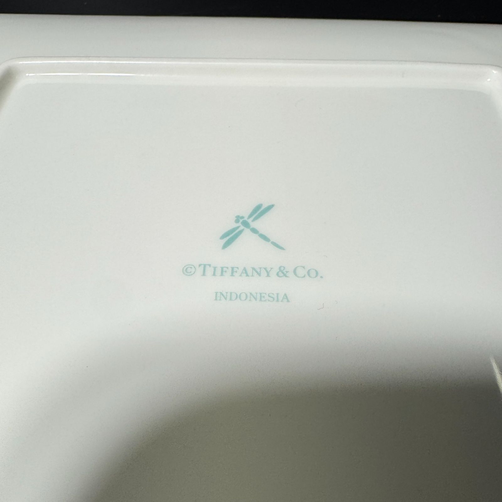 ティファニー ブルーリボンボックススクエアプレート B25120460 - メルカリ