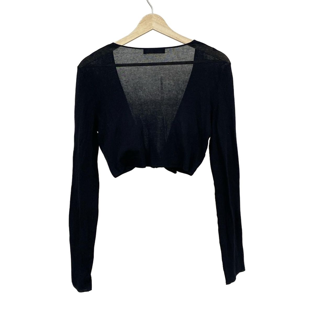 FOXEY(フォクシー) ボレロ サイズ38 M レディース美品 - 28575 黒 長袖