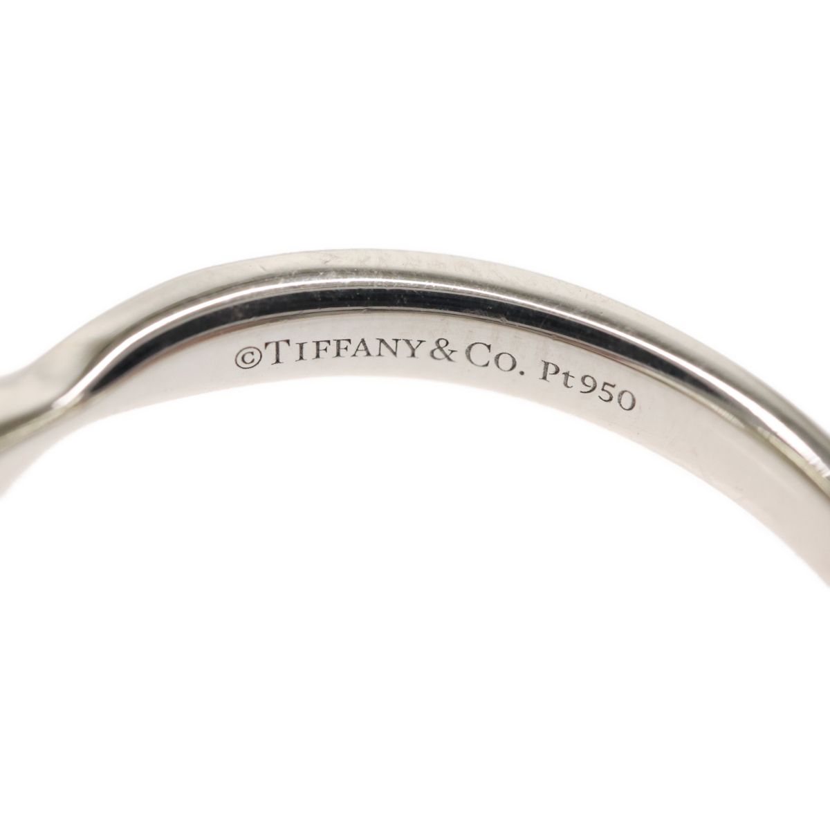 TIFFANY & CO. Tiffany ティファニー Pt950 プラチナ ハーモニー 
