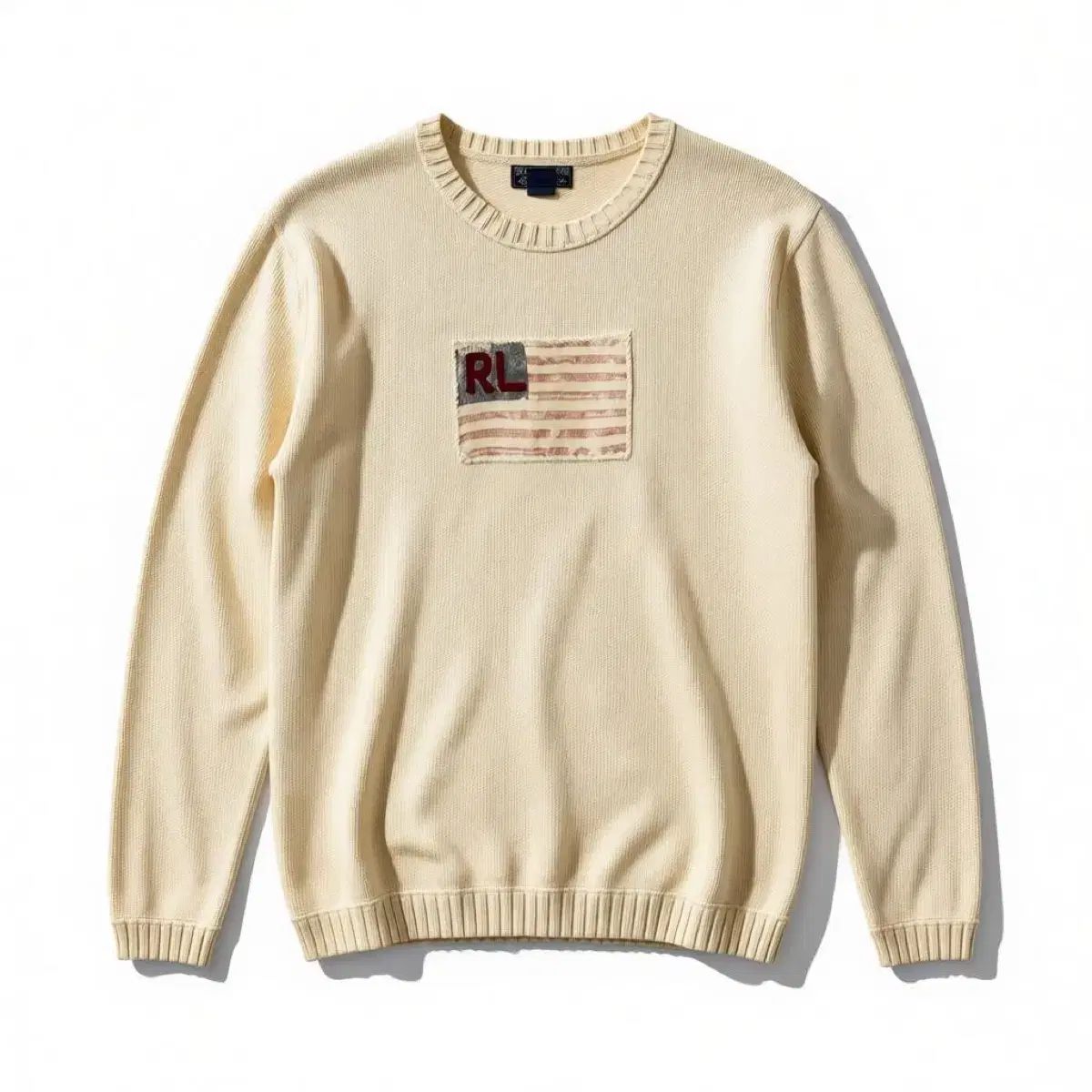 ラルフローレン POLO Ralph Lauren 星条旗 コットン ニットセーター L 