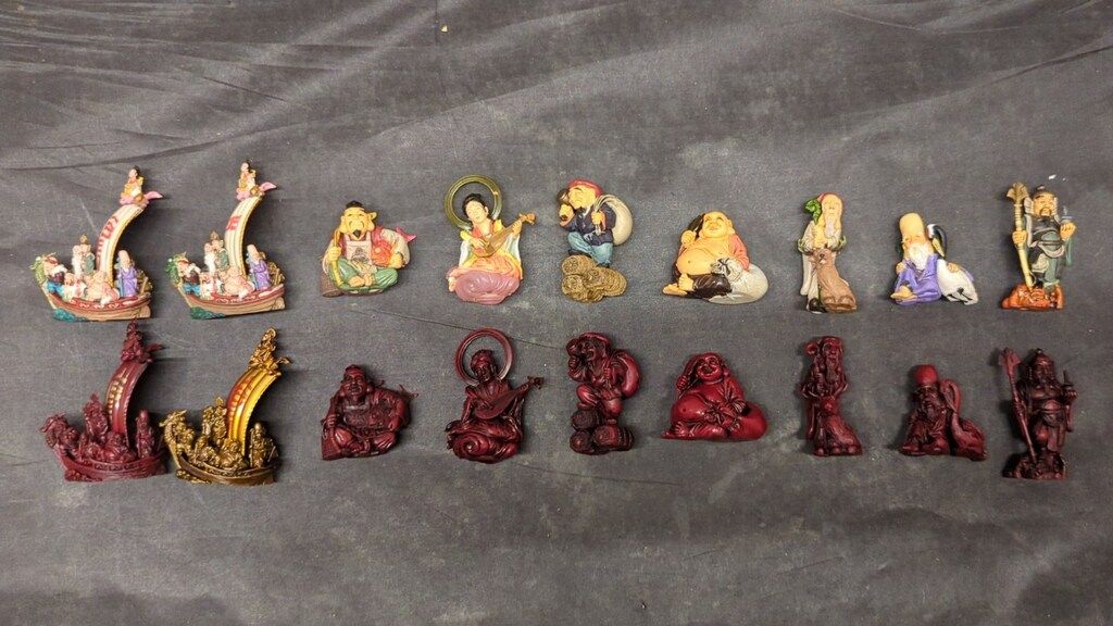 【中古】福神根付　14種 タカラ 福神根付 福神根付 全18種セット セット - メルカリ