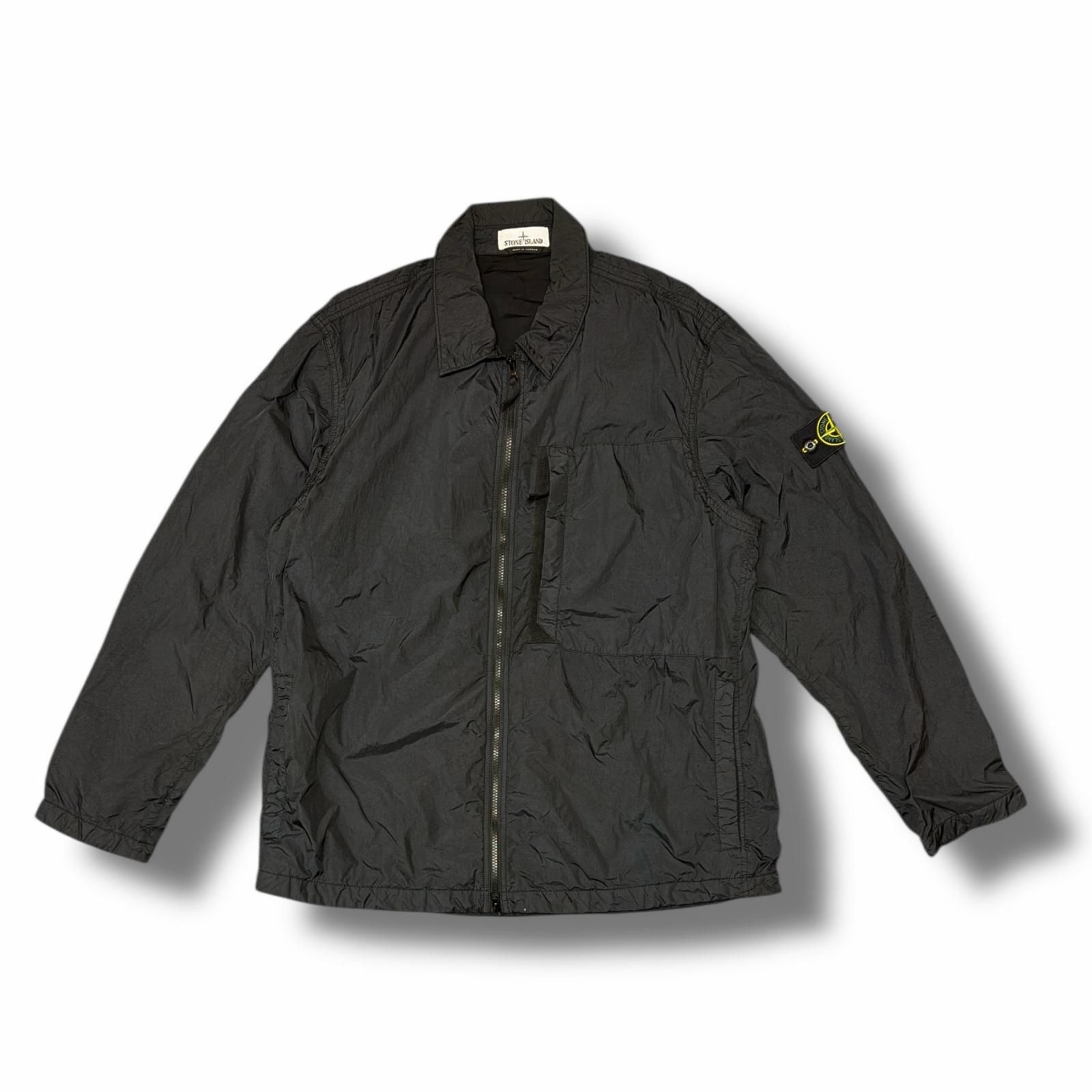 国内正規 参考上代106700円 STONE ISLAND 23AW GARMENTDYEDNYLON 