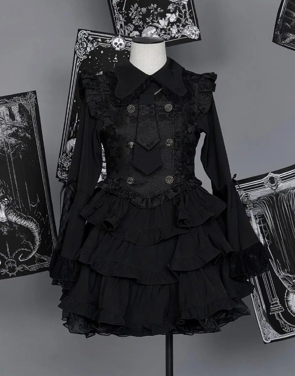 ルイリルイクラシカルロリータ地雷系ONE PIECE量産型ゴスロリ