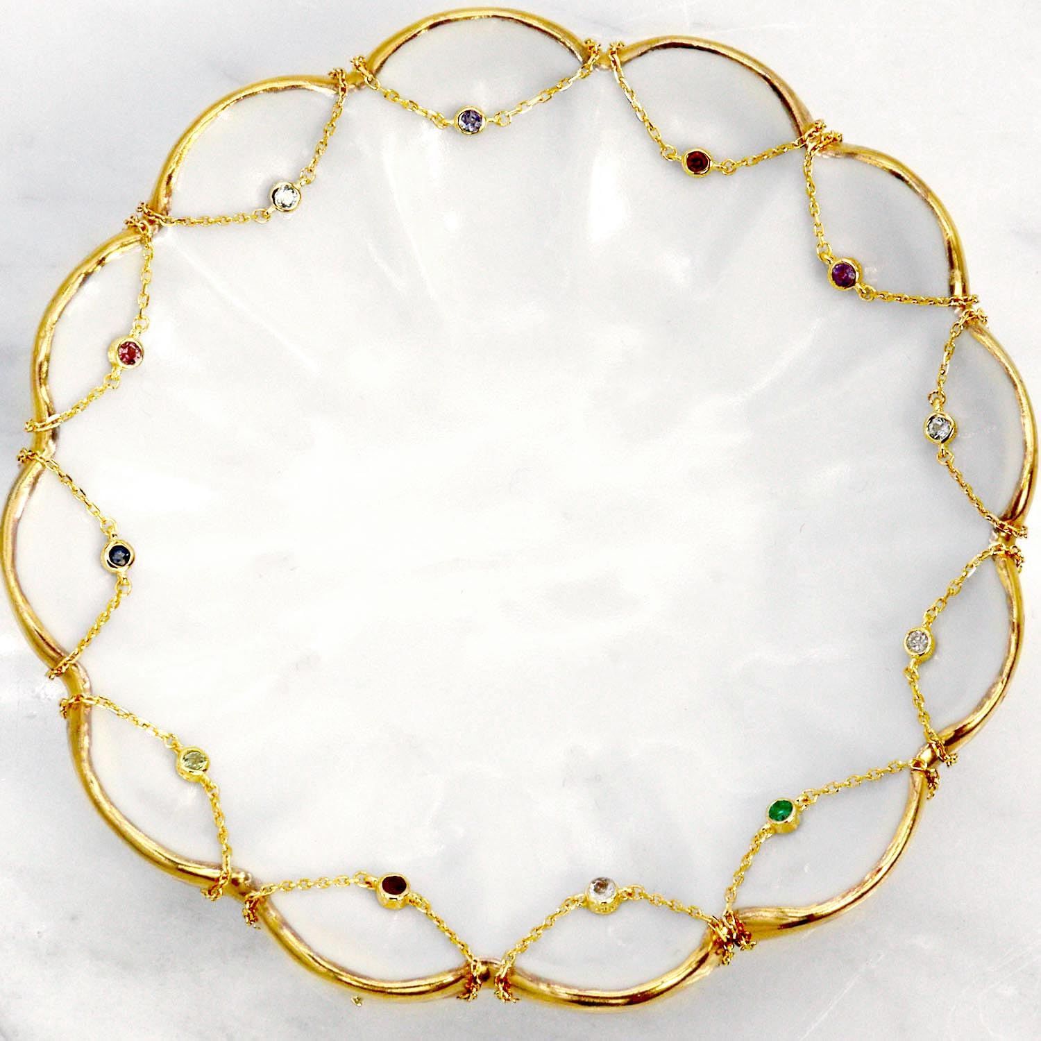 数量 シアーズ 誕生石 天然ダイヤモンド チェーン リング レディース sr 03-0001