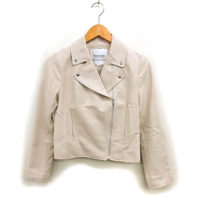 mystrada　ライダース マイストラーダ Mystrada フェイクスエード ライダース ジャケット
