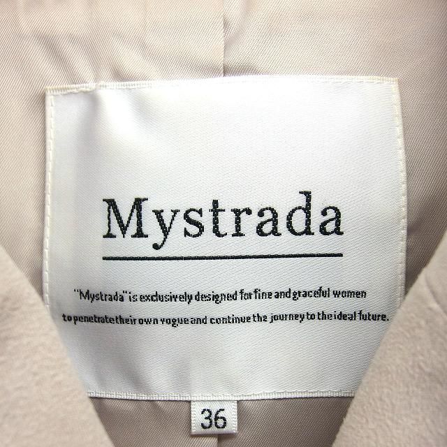 マイストラーダ Mystrada フェイクスエード ライダース ジャケット