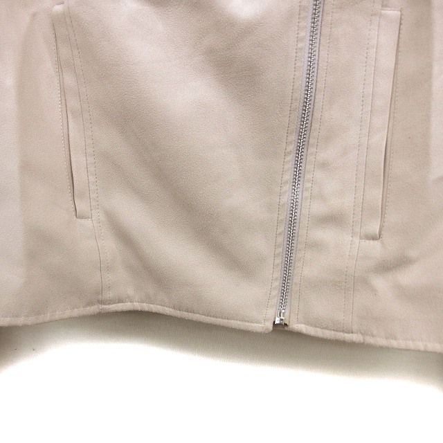 マイストラーダ Mystrada フェイクスエード ライダース ジャケット