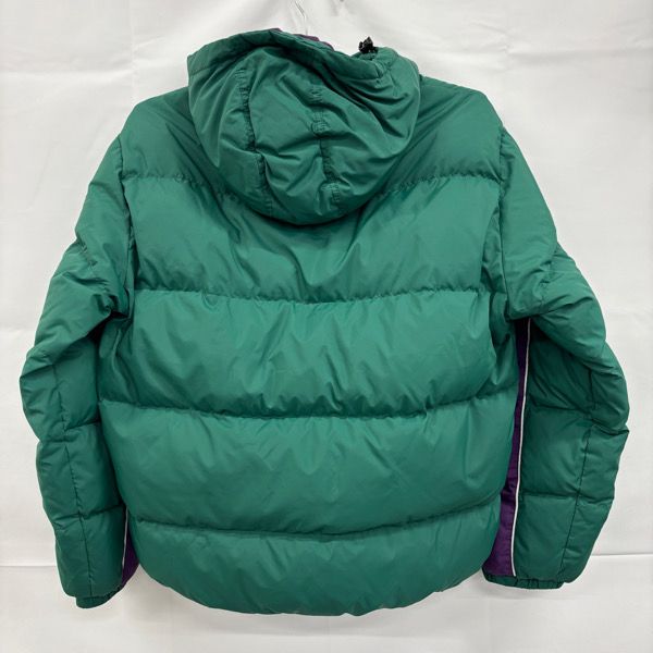 Supreme シュプリーム 18 AW Stripe PANEL DOWN Jacket ストライプ パネル ダウンジャケット S