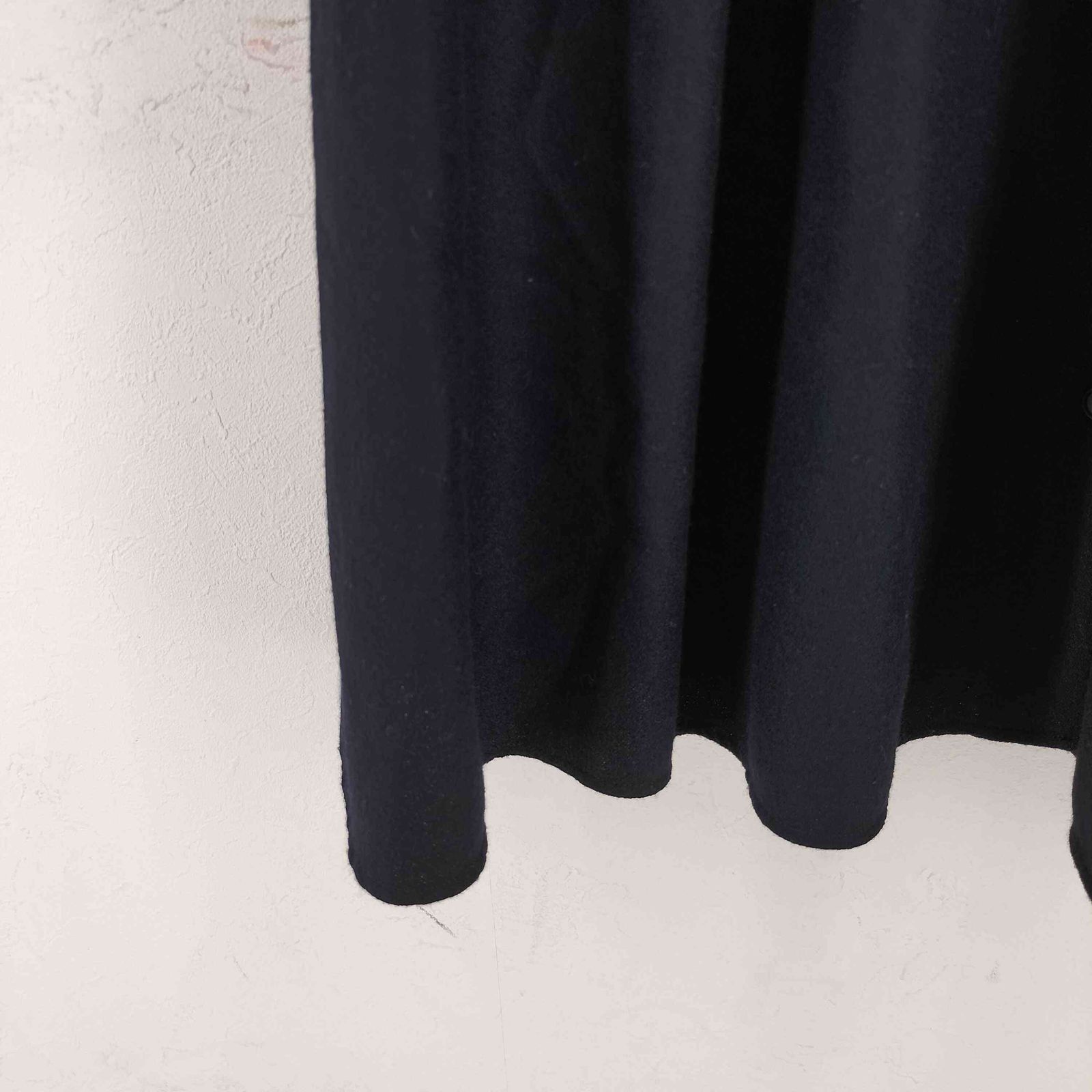 アナイ ANAYI ウールジョーゼットVネックワンピース レディース 38