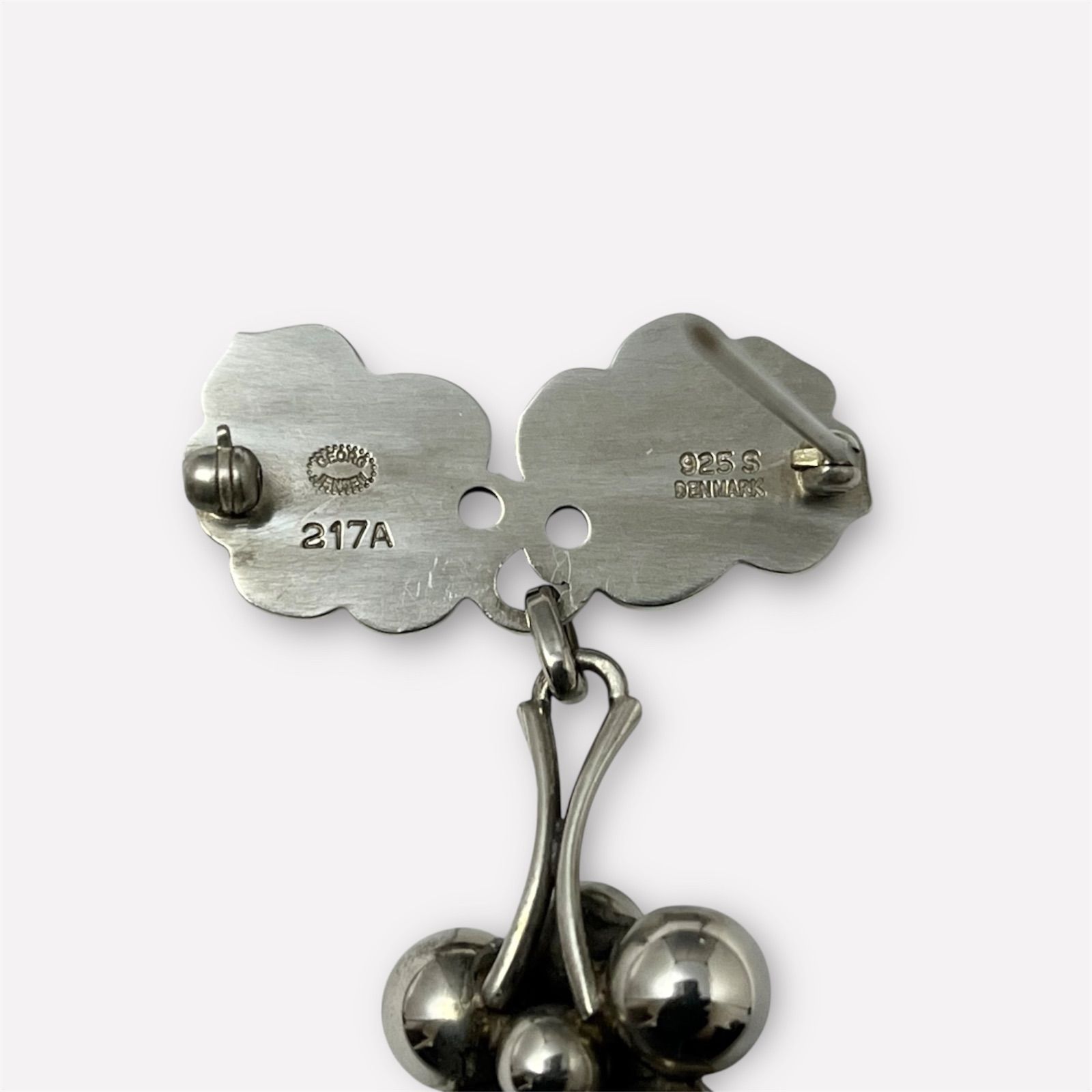 Georg Jensen ジョージジェンセン ブローチ ムーンライトグレープ