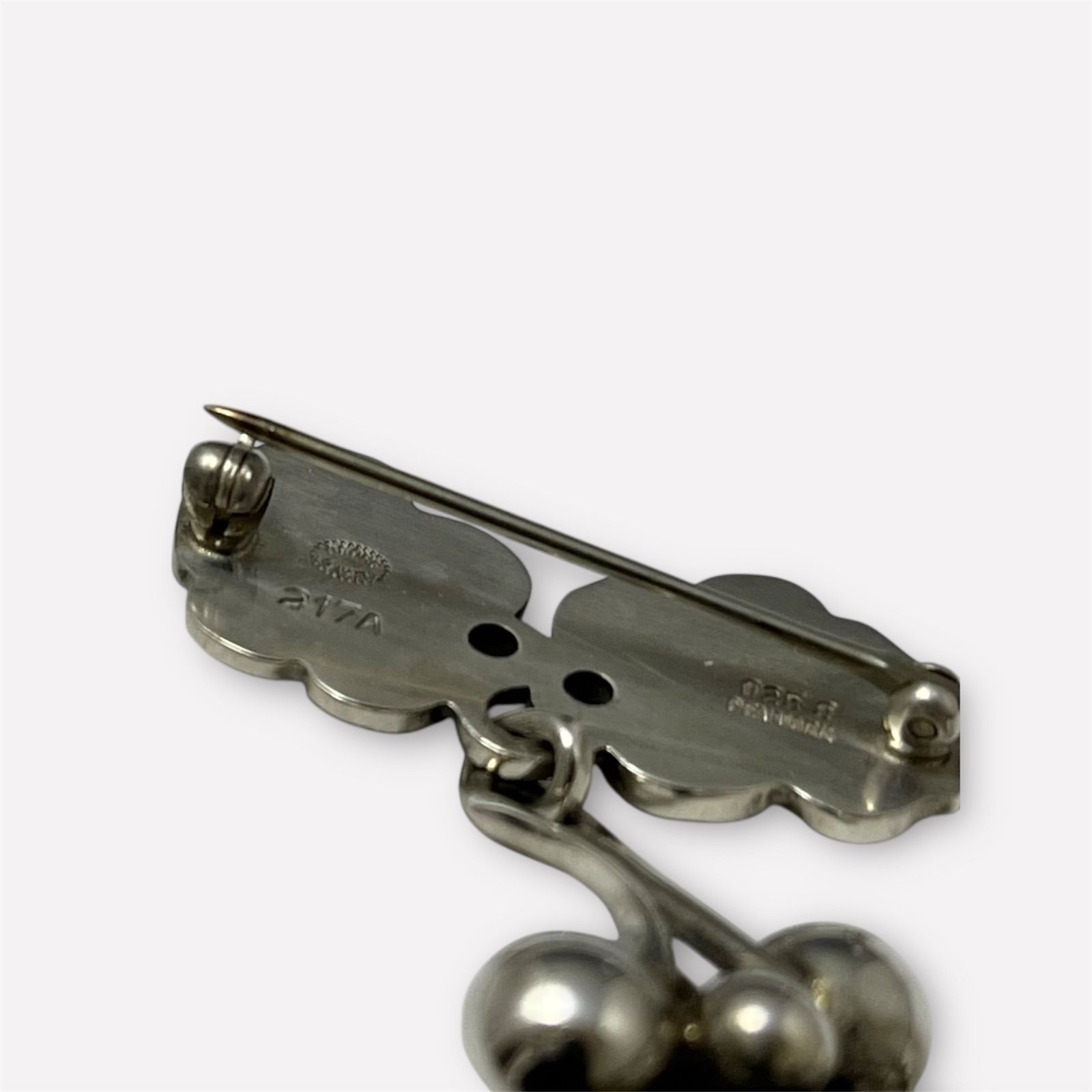 Georg Jensen ジョージジェンセン ブローチ ムーンライトグレープ