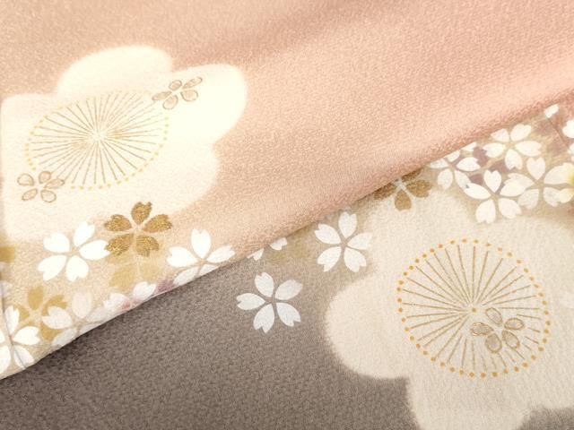 平和屋着物●訪問着　草花文　暈し染め　正絹　逸品　未使用　AABF1832ck 平和屋着物○訪問着 草花文 暈し染め 正絹 逸品 未使用 AABF1832ckの