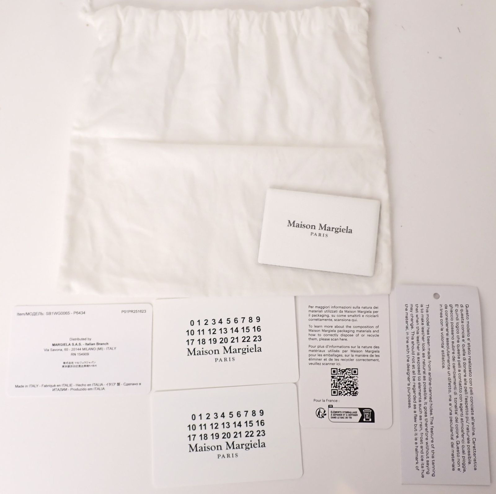 超美品 Maison Margiela(メゾンマルジェラ) ハンドバッグ SB1WG0065 
