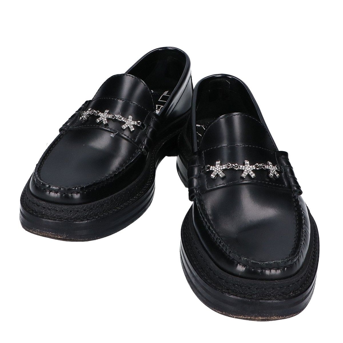 JIMMY CHOO ジミーチュウ 【美品】ERIC HAZE CURATED BY POGGY レザー