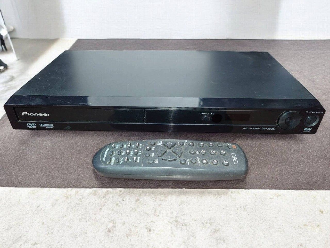 未使用品 Pioneer パイオニアDV-2020 DVDプレーヤー ☆状態良好☆ Pioneer パイオニア DVDプレーヤー DV-2020 - メルカリ