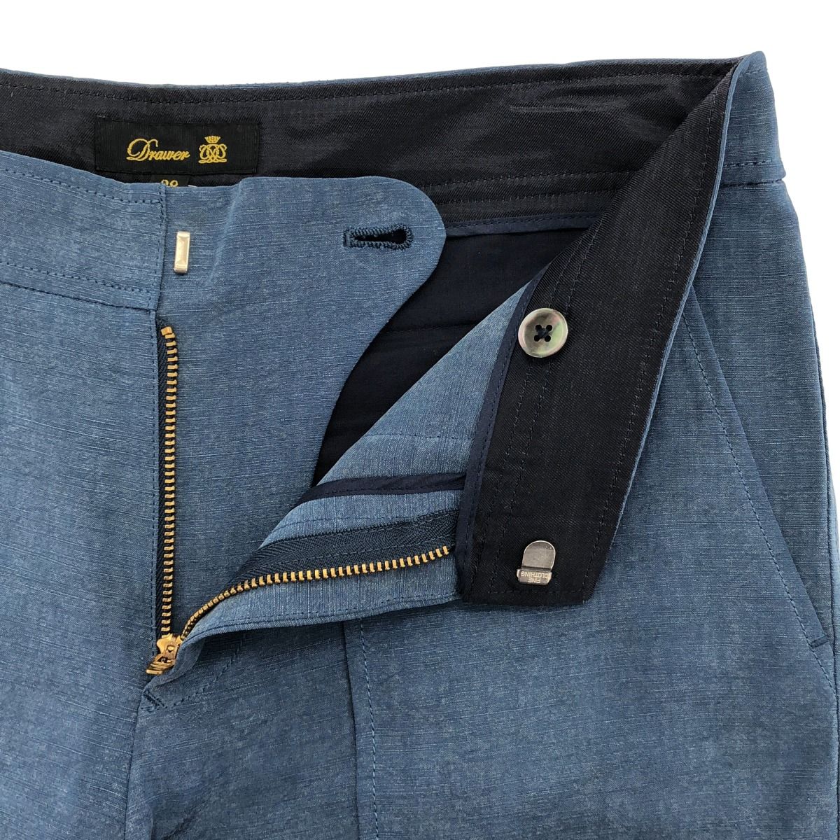 Drawer ドゥロワー ギャバ2タックテーパードパンツ 6514-236-0259