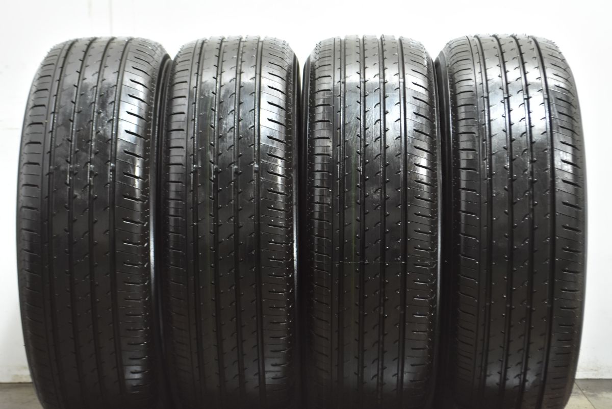 新車外し品 バリ溝 製 ヨコハマ ADVAN V 03 225 60 R 18 4本セット アルファード ヴェルファイア ハリアー エクストレイル CX 8
