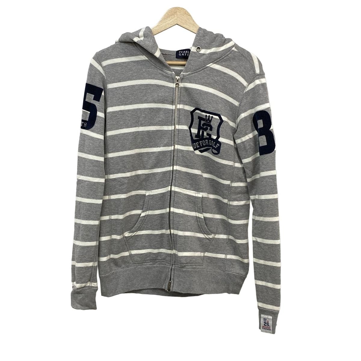 パーリーゲイツ　パーカー　サイズ2 PEARLY GATES(パーリーゲイツ) パーカー サイズ2 M レディース美品