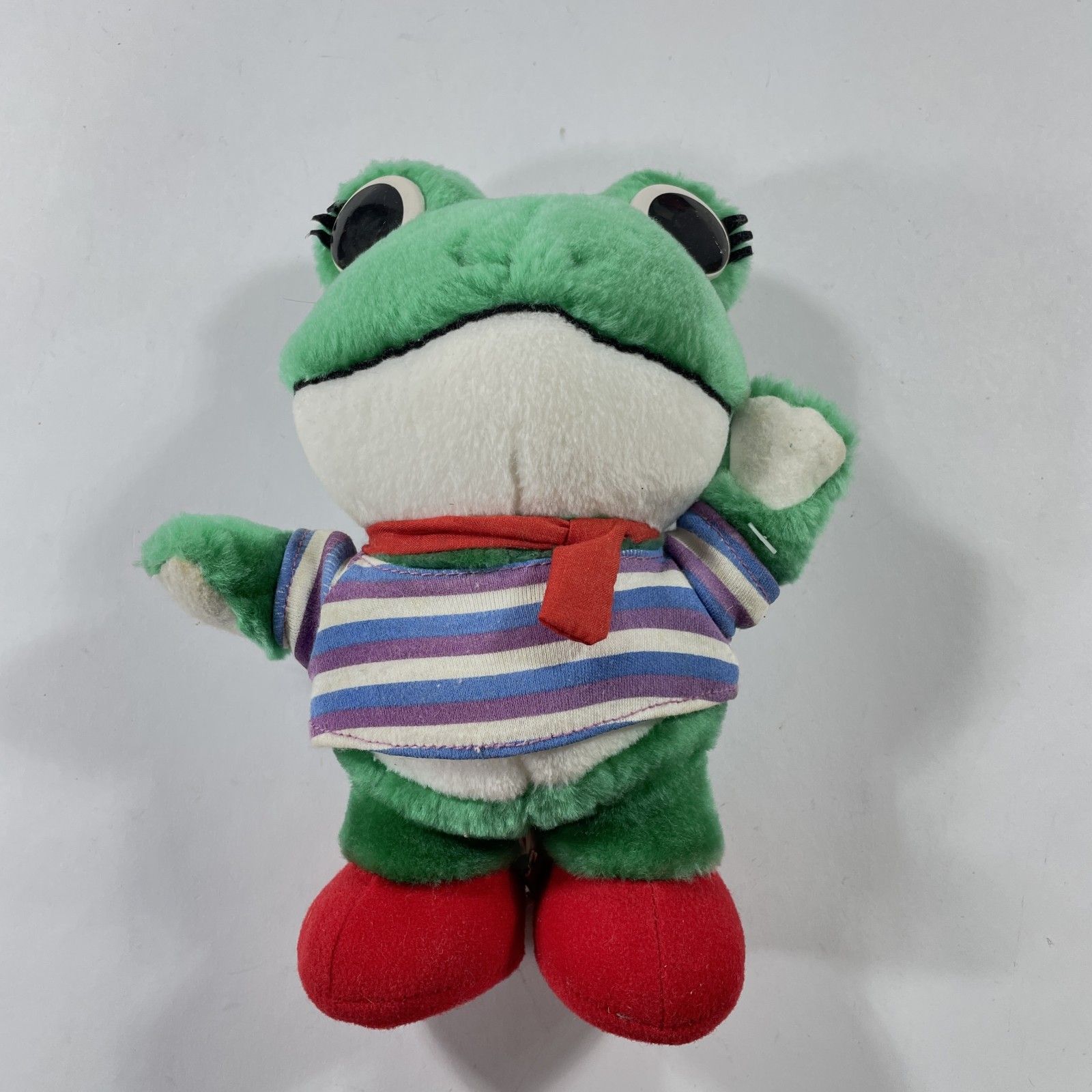 ケロヨン 藤城清治 ぬいぐるみ　非売品 ☆ レア！ 藤城清治 ケロヨン カエル ぬいぐるみ 3種 まとめ売り 全長