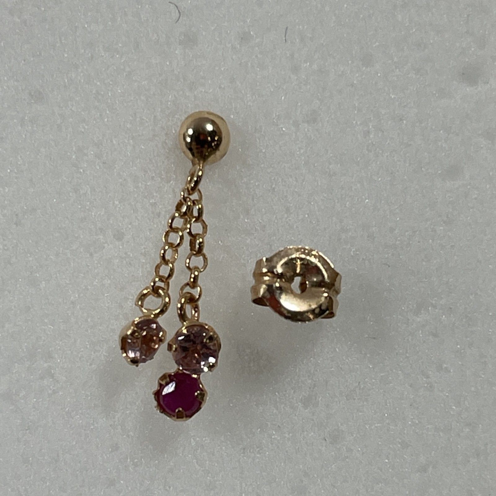 ピアス 3点セット K10刻印 ゴールド 使用品 ☆ K10/K18刻印 10金/18金 ゴールド ピアス 片耳 3点まとめ売り ポスト