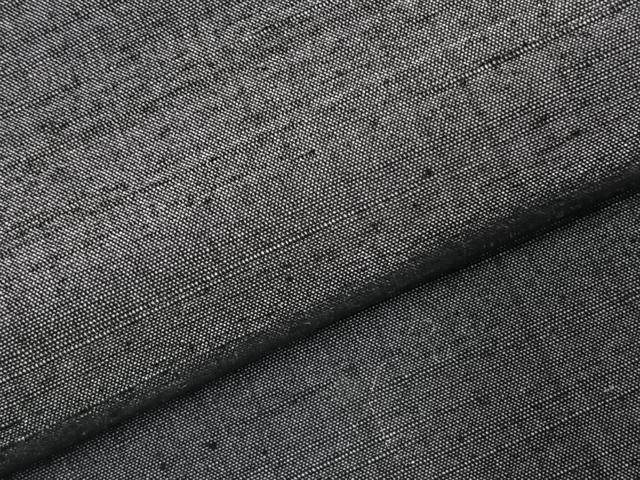 上質な紬 色無地