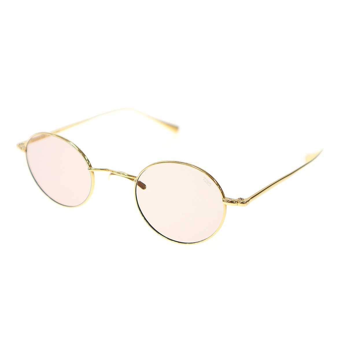 EYEVAN 7285 アイヴァン7285 183 チタンラウンドアイウェア ゴールド 45 23-148