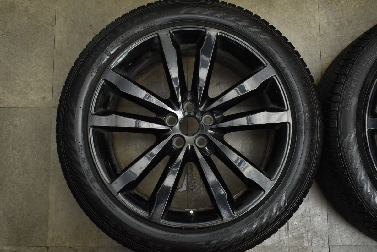 バリ溝 ジャガー Eペイス 20 in 8 J 40 PCD 108 ノキアン ハッカペリッタ R 5 SUV 235 50 E PACE スタッドレス NOKIAN