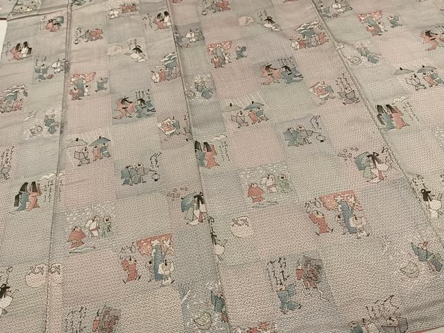 100亀甲 市松人物文