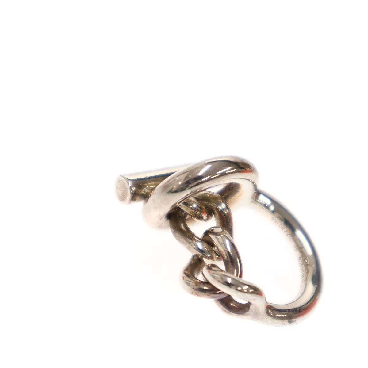 HERMES エルメス クロワゼットGM リング 21X280186 シルバー 50(9号