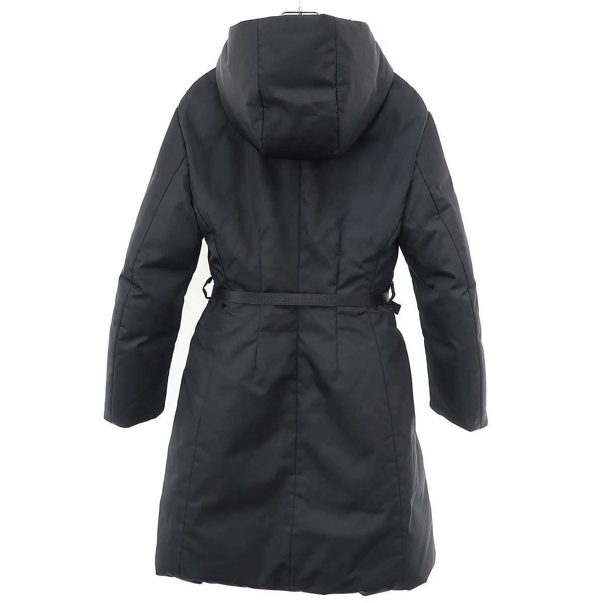 PRADA プラダ 22AW RE-NYLON ロゴプレート ダウンコート 292077