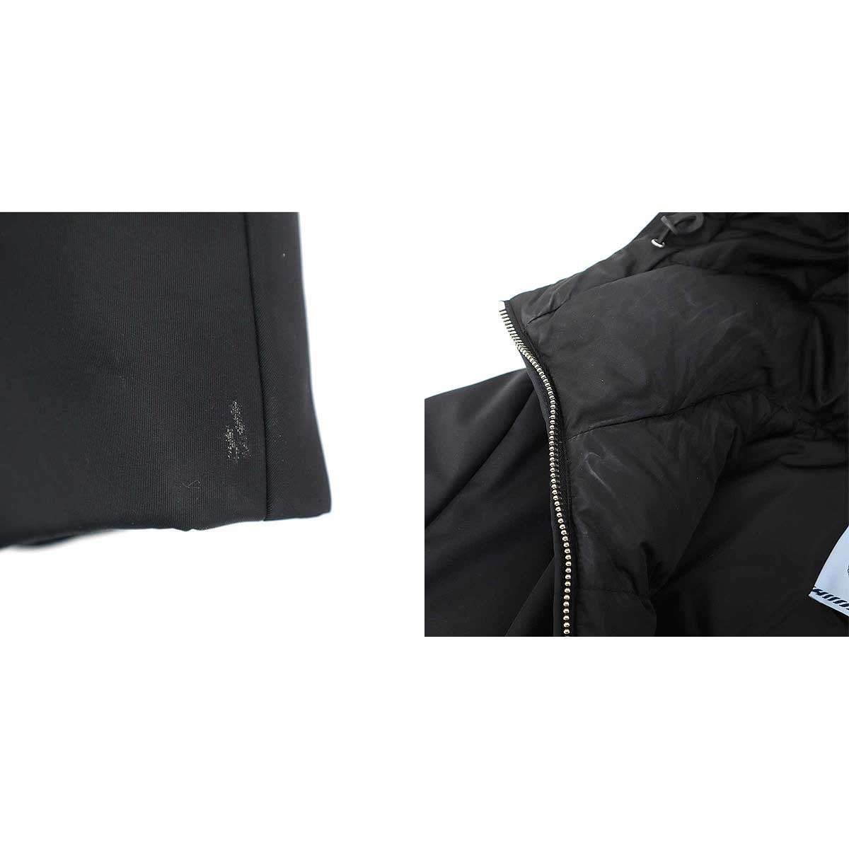 PRADA プラダ 22AW RE-NYLON ロゴプレート ダウンコート 292077