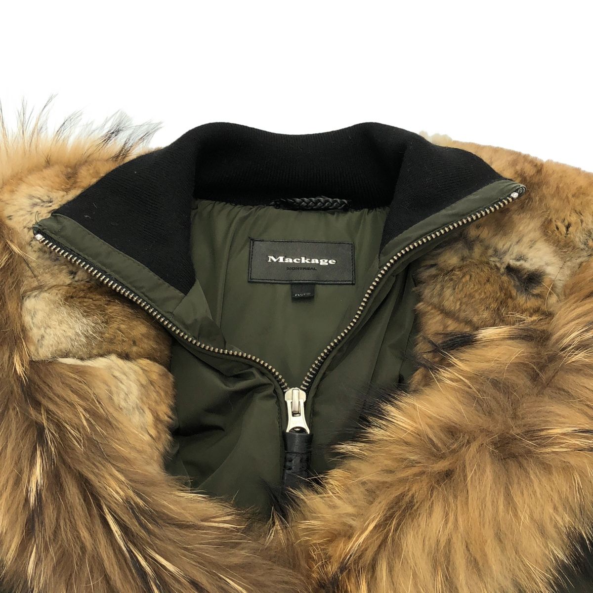 Mackage マッカージュ KAY-F ラクーンラビットファーダウンジャケット